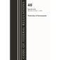 Code of Federal Regulations, Title 40 Protection of the Environment 85-96, Revised as of July 1, 2023 - Paperback