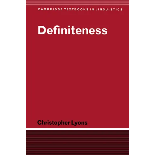 Definiteness - Paperback