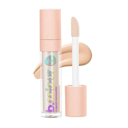 7Days B.Colour Liquid Concealer - Vegan, Long-Lasting, Medium to High Coverage for Flawless Skin