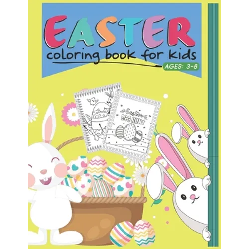 Easter Coloring Book For Kids Ages 3-8: Cool Fun Activity Easter Coloring For Kids. (Little Trees Independent) - Paperback