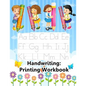 Handwriting: Printing Workbook: Jumbo Tracing Letters, Numbers And Shapes Practice Workbook For Preschoolers Ages 3-5 - Paperback