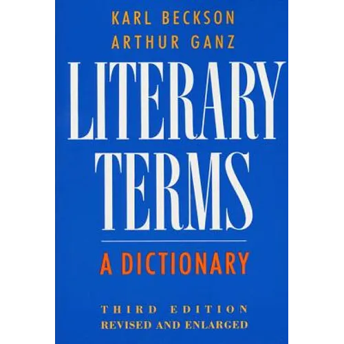 Literary Terms - Paperback