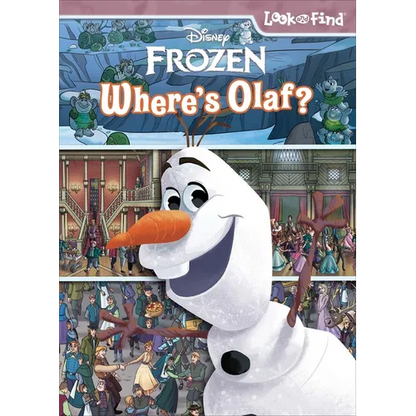 Disney Frozen Where's Olaf?: Look and Find - Library Binding