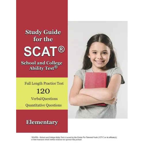 Study Guide for the SCAT (R) School and College Ability Test (R) - Paperback