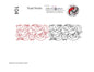 104 Triad Swirl Pantograph by Linda V. Taylor