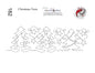 182 Christmas Trees Pantograph by Linda V. Taylor