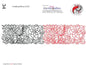 034 Feathered Rose Col Ii Pantograph by Linda V. Taylor