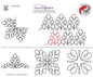 038 Coxcomb & Blocks Pantograph by Linda V. Taylor