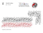 054 Double Feather Pantograph by Linda V. Taylor
