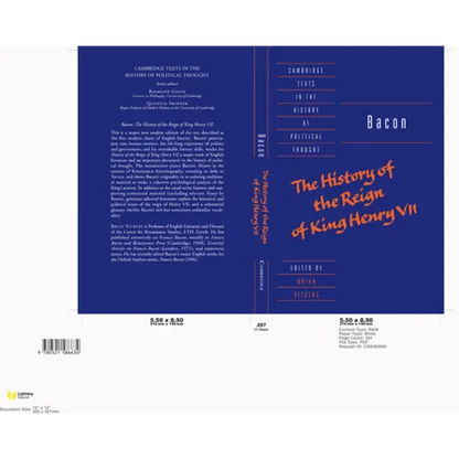 Bacon: The History of the Reign of King Henry VII and Selected Works - Paperback