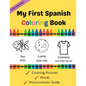 My First Spanish Coloring Book - Paperback