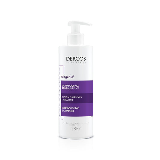 Vichy Dercos Neogenic Thickening Shampoo for Thin Hair - 13.53 fl oz - Dermatologically Tested Volumizing Formula