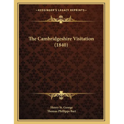 The Cambridgeshire Visitation (1840) - Paperback