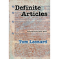 Definite Articles: Selected Prose 1973-2012 - Paperback
