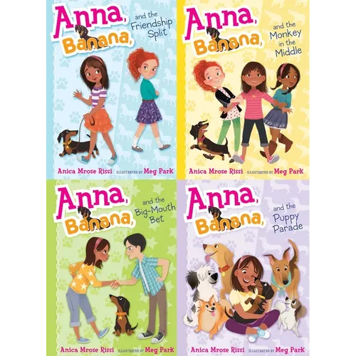 Anna, Banana, and Friends--A Four-Book Paperback Collected Set!: Anna, Banana, and the Friendship Split; Anna, Banana, and the Monkey in the Middle; A - Paperback