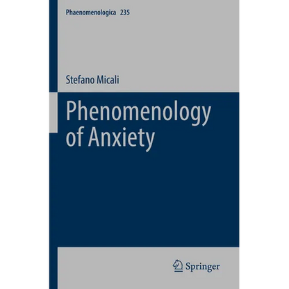 Phenomenology of Anxiety - Paperback