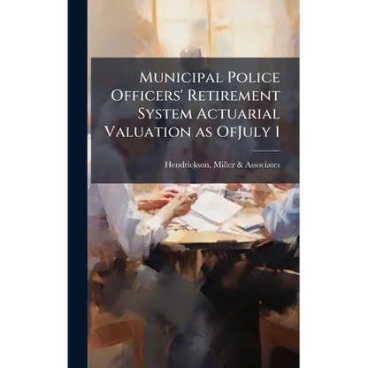 Municipal Police Officers' Retirement System Actuarial Valuation as OfJuly 1 - Hardcover