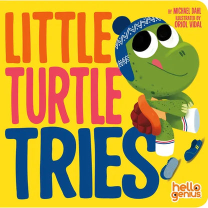 Little Turtle Tries - Board Book