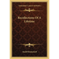 Recollections of a Lifetime - Paperback