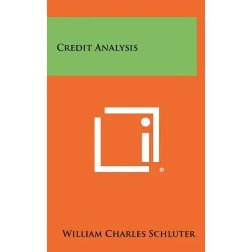 Credit Analysis - Hardcover