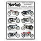 NORTON 1960-1970 LIGHTWEIGHT AND HEAVYWEIGHT "TWIN CYLINDER" WORKSHOP MANUAL 250cc TO 750cc. INCLUDING THE 1968-1970 COMMANDO - Paperback