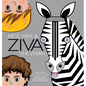 Nick, Mike and Ziva the Zebra - Hardcover