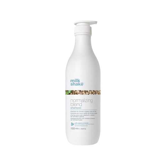 milk_shake Normalizing Blend Shampoo for Oily Hair & Scalp - 1000ml, Regulates Oil Production & Cleanses