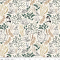 Let's Wander Main Cream Cotton 43"/44" Fabric Per Yard