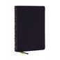 Nkjv, Large Print Thinline Reference Bible, Blue Letter, MacLaren Series, Leathersoft, Black, Comfort Print: Holy Bible, New King James Version - Imitation Leather