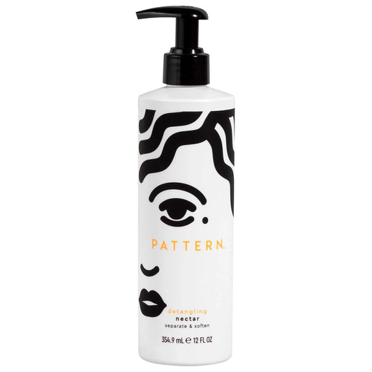 PATTERN Detangling Nectar for Curls & Coils - Sulfate-Free Hair Detangler for Wet or Dry Hair, Natural Ingredients for Hydration and Shine