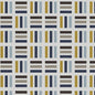 Light Gray Modern Refinement Striped Squares Cotton 43"/44" Fabric Per Yard