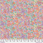 Little Meadow Coral Flourish And Bloom 44"/45" Cotton Fabric Per Yard