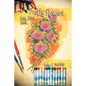 Pretty Flowers Easy Color Book - Paperback