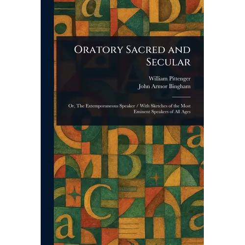 Oratory Sacred and Secular - Paperback