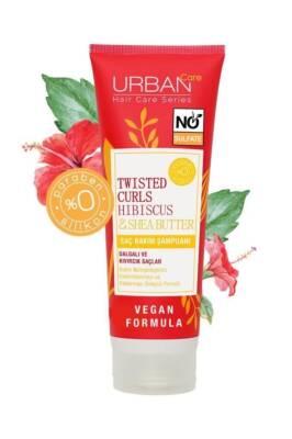 Urban Care Curly Hair Shampoo with Hibiscus & Shea Butter - Moisturizing, Sulfate-Free, 8.45 fl oz
