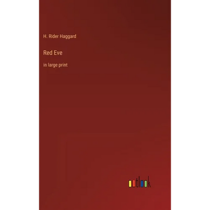 Red Eve: in large print - Hardcover