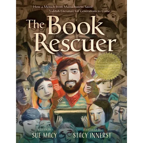 The Book Rescuer: How a Mensch from Massachusetts Saved Yiddish Literature for Generations to Come - Hardcover