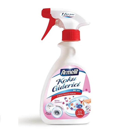 Armelit Floral Scent Odor Eliminator: Long-Lasting Air Freshener & Bathroom Deodorizer, Eliminate Unpleasant Smells & Freshen Air - 8.45 fl oz
