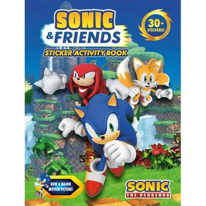 Sonic & Friends Sticker Activity Book - Paperback
