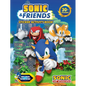 Sonic & Friends Sticker Activity Book - Paperback