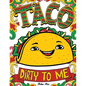 Taco Dirty to Me: Swear Word Coloring Book with Vulgar and Lewd Food Puns - Paperback
