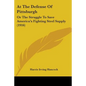 At The Defense Of Pittsburgh: Or The Struggle To Save America's Fighting Steel Supply (1916) - Paperback