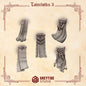 3d Printed Crimson Lords Loincloths #3 x10 by Greytide Studio