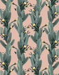 Los Cactus Wallpaper, pink