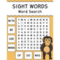Sight Words Word Search: Practices Thinking Skills and Spelling with High Frequency Words More Than 900 up - Paperback