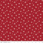 Love You Always Ditsy Red Cotton 43"/44" Fabric Per Yard
