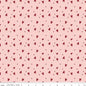 Love You Always Hearts Pink Cotton 43"/44" Fabric Per Yard