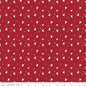 Love You Always Hearts Red Cotton 43"/44" Fabric Per Yard
