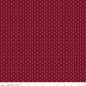 Love You Always Plants Burgundy Cotton 43"/44" Fabric Per Yard