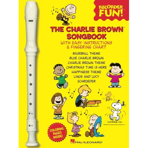 The Charlie Brown(tm) Songbook - Recorder Fun!: Book/Recorder Pack - Paperback